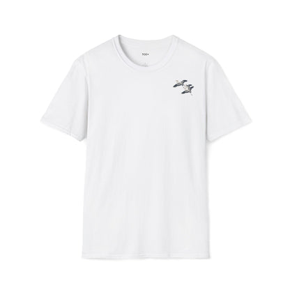 Herons Dancing in the Blue Sky • T-Shirt